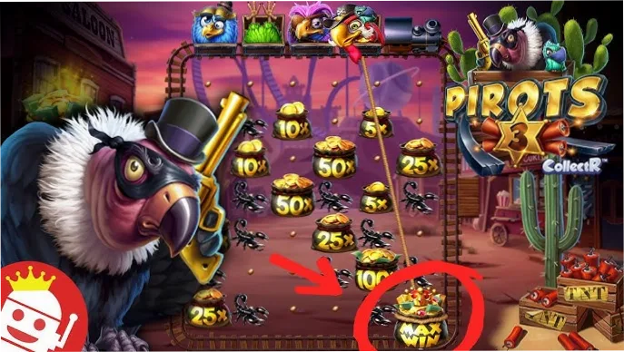 Pirots 3 Max Win coin Bandit
